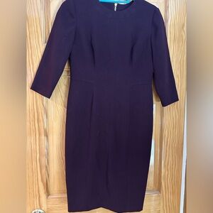 Eliza J dark purple dress size 6P